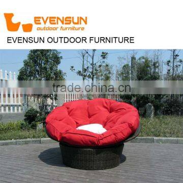 Patio Furniture Rattan Wicker Living Room Office Swivel Chair photo-6