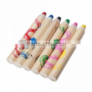 Wholesale School Stationery Jumbo Wooden Pastel Crayon photo-2