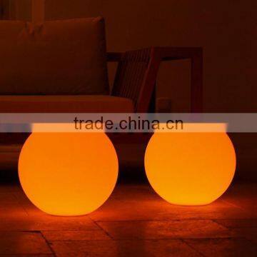 Polyethylene Outdoor Furniture Battery Powered Moon Light Ball Hanging Sphere photo-5