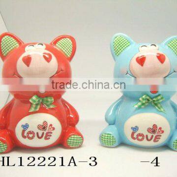 ceramic pig money saving box SN1259