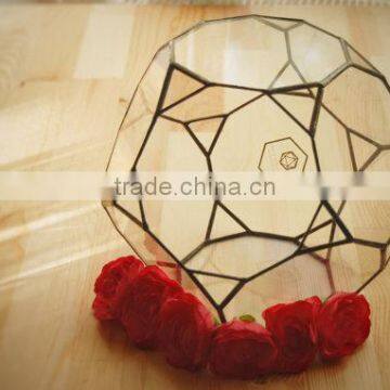 Wedding Centerpiece Glass Large Geometric Terrarium Wedding Decoration photo-5