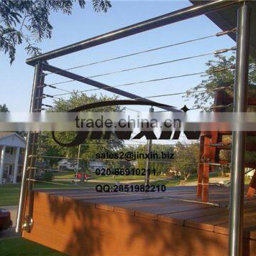 Stainless Steel Wire Railing Hardware / Cable Railing Fittings / Wire Mesh Balustrades photo-4