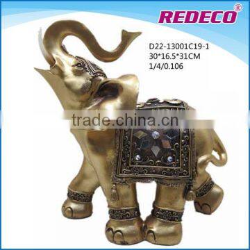 Polyresin elephant ornament