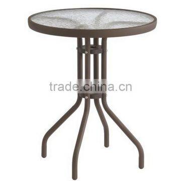 Glass coffee table garden set
