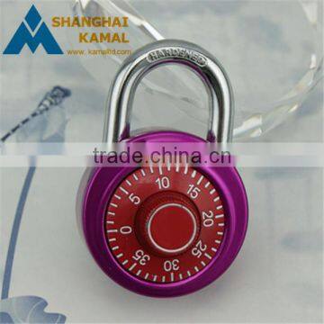Solid Hardened Steel Shackle Dial Combination Luggage Suitcase Locker Lock Padlock photo-4
