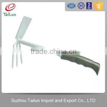 A3 Steel Blade PVC Comfortable Skidproof Handle Garden Double Hoes