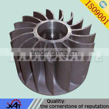 impreller abrasion resistance alloy steel resin sand casting cnc machining for water pump impeller