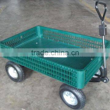 TC1858--Plastic crate Garden Cart