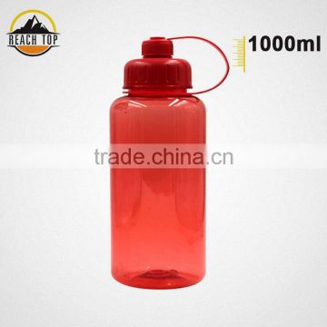 2017 customized bpa free plastic customized bottles sport glass