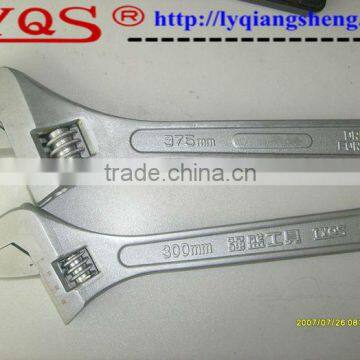 12' Carbon steel adjustable handle spanner for industrial use