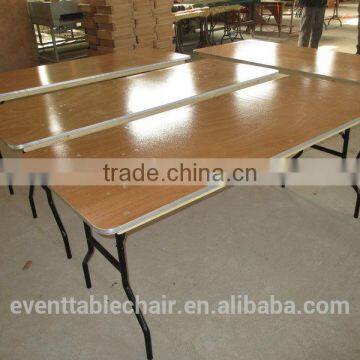 Wholesale Plywood Hotel Banquet Folding Table for Wedding Party Rental photo-2