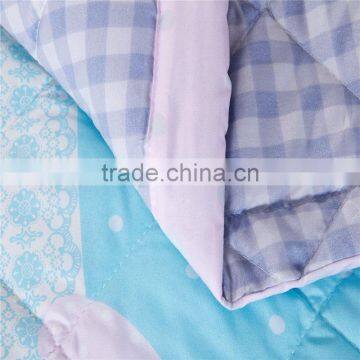 100% Polyester Summer Comforter/blanket/quilt/duvet for Summer&winter King Queen Twin Size Bedding&blue Pink White photo-4