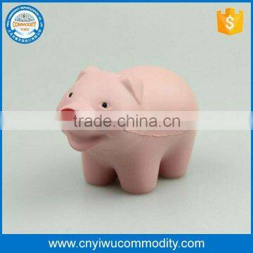 Custom Logo PU Stress Pig Toy