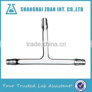 Borosilicate Glass 3.3 Scientific T Shape Connecting Tube