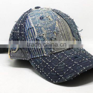 2017 100% Cotton Washed Distressed Baseball Hats photo-2