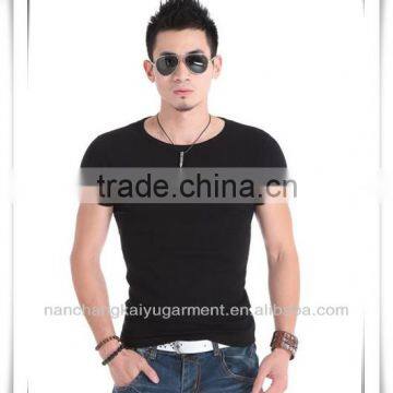 Best Quality Cotton Round Neck short sleeve tee shirt