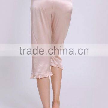 Hot Sale Women Silk Sleep Pants Comfortabe Soft Pajamas Pants photo-3