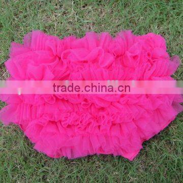 Lovely Baby Clothing Chiffon Ruffle Baby Bloomers Kids Underwear Wholesale Baby Bloomers photo-4