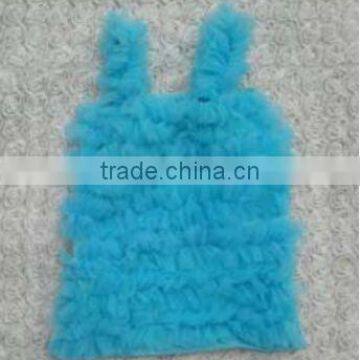 2016 China Wholesale Ruffle no Sleeve Slim Tutu Petti Tops for Baby Fit in Summer photo-2