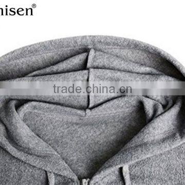 Oem Factory Wholesale Fleece Men Hooded Vest photo-3