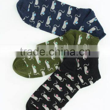 Sport ankle socks bulk wholesales with cushion pading terry on foot