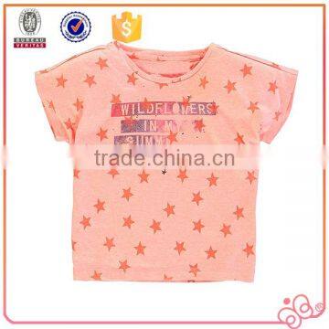 2016 New Design Star Printing Custom Children T-shirt photo-2