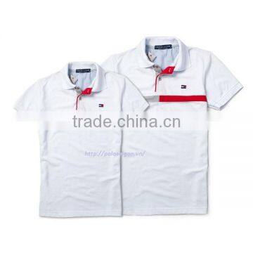 ot Sale Man Custom 100% Cotton Polo Shirt photo-3