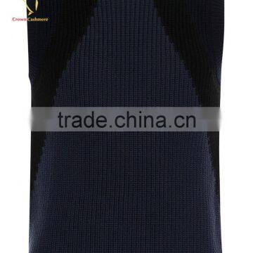 Winter Knitting Loose Sleeveless Vest Men Vest Knitting Pattern photo-4