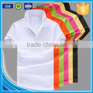 Trade Assurance combed cotton custom high quality color combination polo shirt