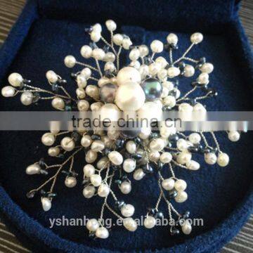 AAA Natural Freshwater Pearl Wholesale Bulk Brooch photo-4