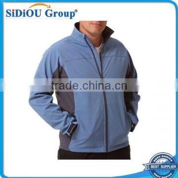 Mens Contrast Softshell Jackets