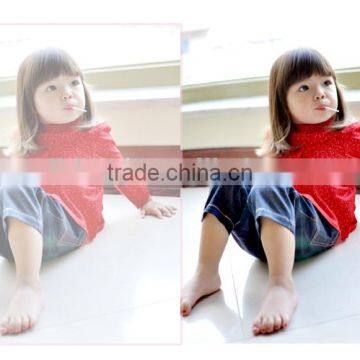 Girls New Fashion New Models Leisure New Style Girls Shirts photo-3