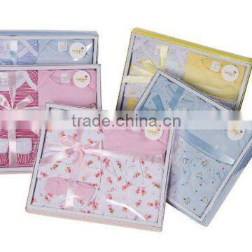 Baby 5pcs gift box/baby garments/baby clothes/kids clothes