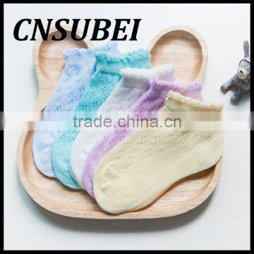 Summer Mesh Thin Cotton Colorful Baby Socks,young Boy Girl Tube Socks photo-3