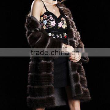 Mink coat female whole mink coat long grass cultivate one's morality