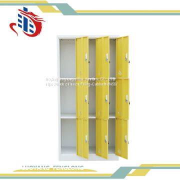 High Quality Hot Sell School Metal 9 Door Storage Locker photo-4