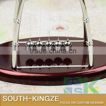 Oval Metal Kinetic Newton's Cradle, Theorem of Momentum Instrument photo-4