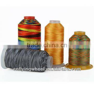 Multicolor sewing thread