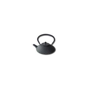 400ml cast iron teapot with hobnail pattern design