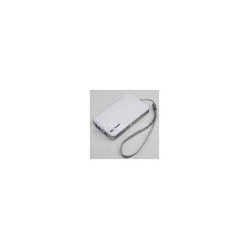 M44 White Portable Power Bank 4400mAh Lithium-ion Iphone Battery Extenders For IPod / IPad