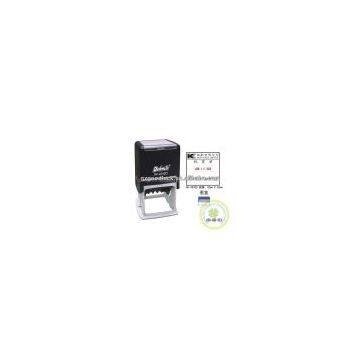 Colop Oval Date Rubber Stamp/Oval Date Self Inking Stamp