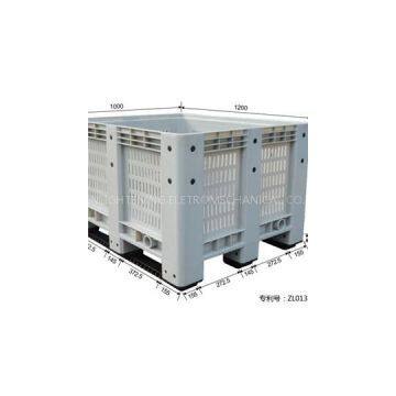 1200*1000*760mm Mesh Non-Foldable Plastic Pallet Box