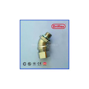 Nickel Plated Brass 45d Connector