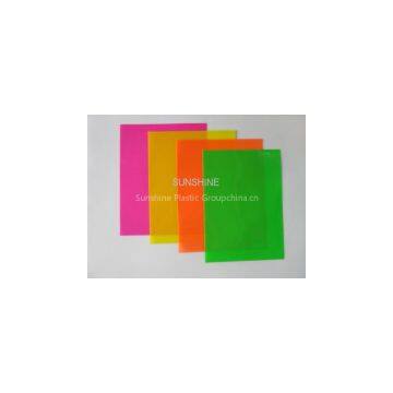 eco-friendly fluo color PP sheet