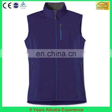 Promotional Full Zip Fleece vest for lady - 6 Years Alibaba Service