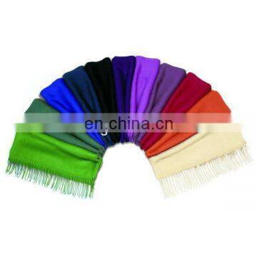 Hot selling plain viscose pashmina shawl