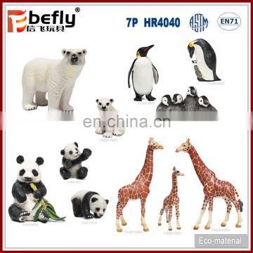 Various shape Kids wild plastic animals toys animal for sale