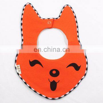 Hot Selling Soft Baby Bibi Cotton Wholesale Cartoon Baby Bandana Drool Bib photo-2