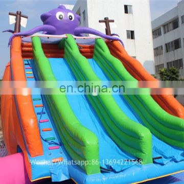 commercial grade inflatable octopus water slide