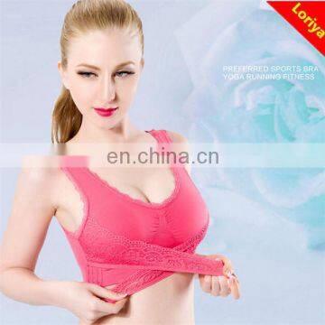 Young Girl OEM Plus Size Seamless Genie Bra And Panty Set